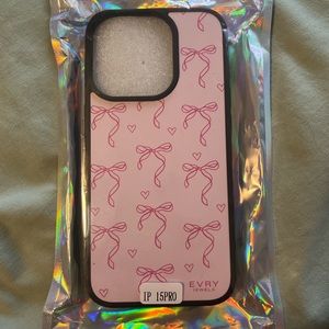 Pink bow phone case💝
